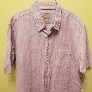 Tasso Elba Short Sleeve Button Down Shirt